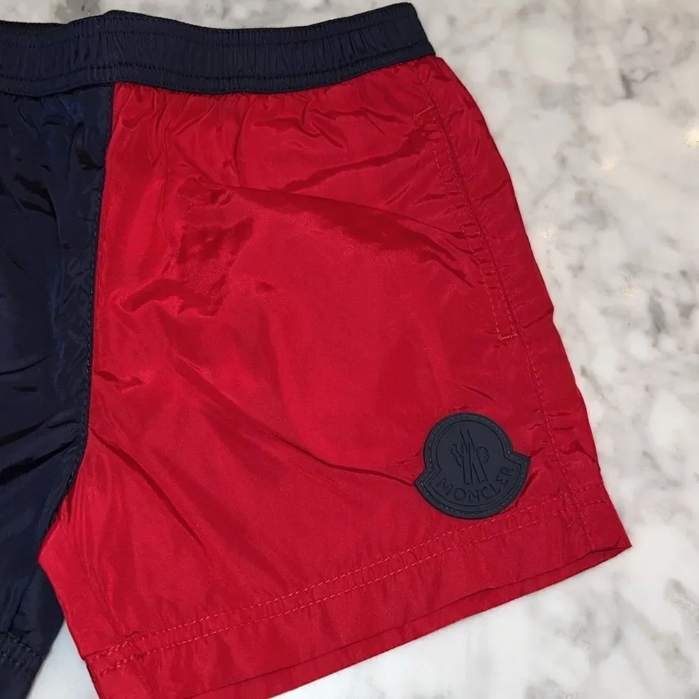 MONCLER BOYS SWIM TRUNK 18/24M